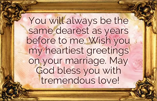 Wedding Wishes From Parents To Bride And Groom
