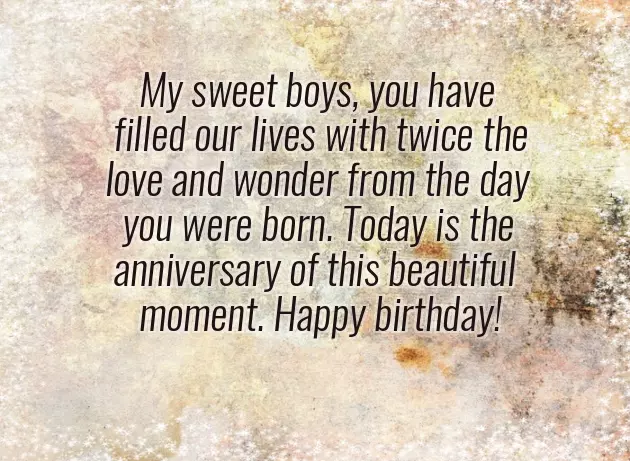 Happy Birthday You Two Happy Birthday You Two