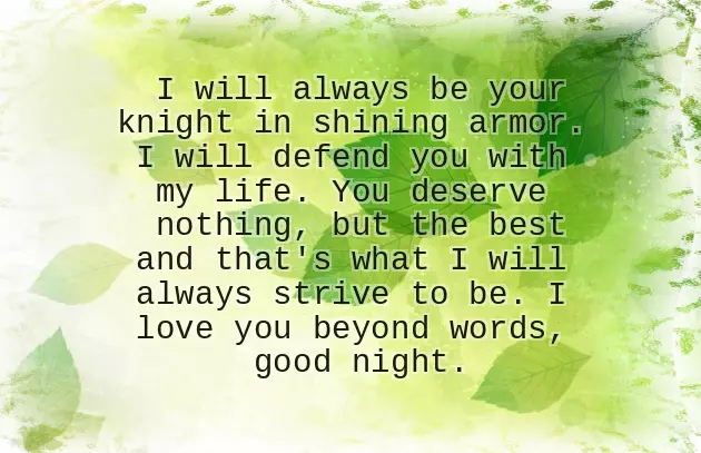 Sweet Goodnight Wish