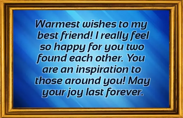 Congrats Friend Wedding