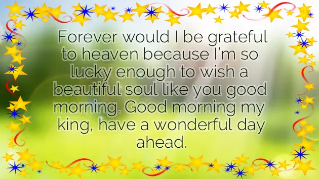 Wish Morning For Boyfriend