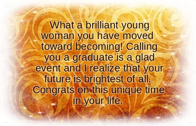High School Graduation Message To Niece