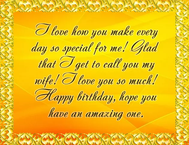 Birthday To Wife Quotes Birthday To Wife Quotes