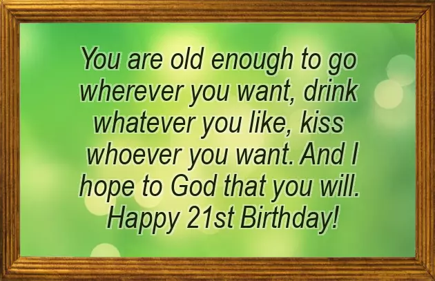 Happy Birthday Wishes For 21 Year Old Daughter