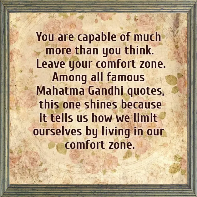 Famous Quotes Of Mahatma Gandhi Famous Quotes Of Mahatma Gandhi