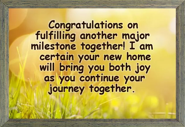 Congratulations On New House Message Congratulations On New House Message
