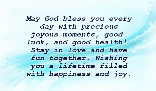 Christian Wedding Wishes