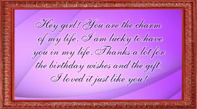 Happy Birthday Quotes To Your Girlfriend