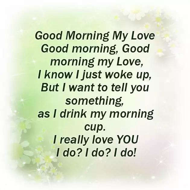 Good Morning Love Poems For Wife Good Morning Love Poems For Wife