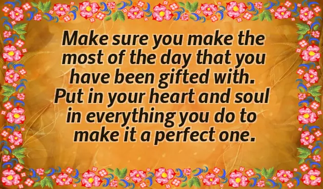 Good Morning Message Text