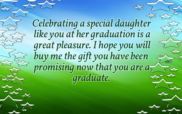 Congratulation Message For Daughter Graduation