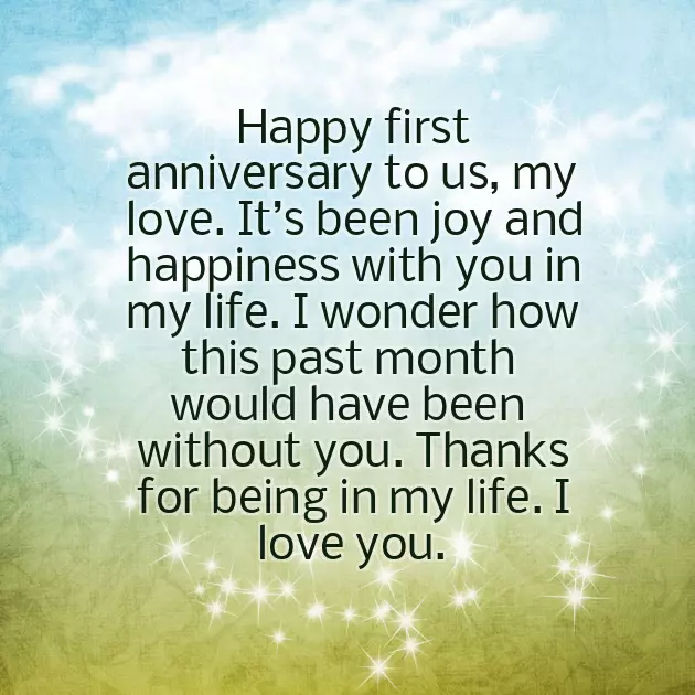 One Month Anniversary Quotes For Husband One Month Anniversary Quotes For Husband
