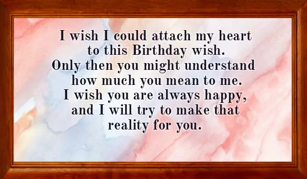 Sweet Birthday Wishes For A Girlfriend