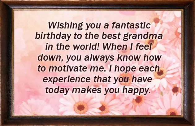 Wishes For Grandmother