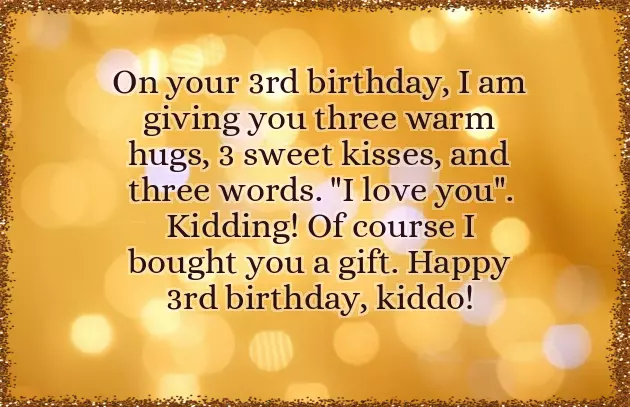 Birthday Wishes For Three Year Girl Birthday Wishes For Three Year Girl