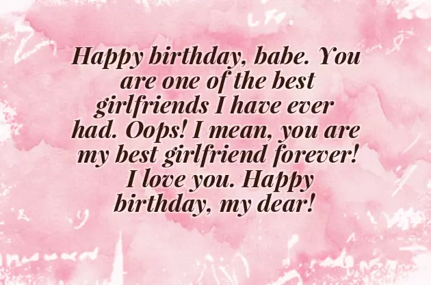Funny Romantic Birthday Wishes For Girlfriend Funny Romantic Birthday Wishes For Girlfriend