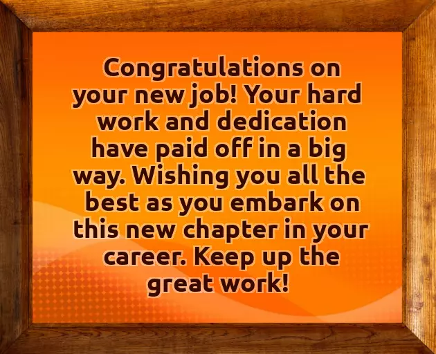 Congratulations For New Position Email Congratulations For New Position Email