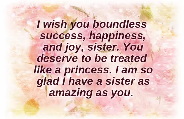 Thanks Quotes For Birthday Wishes To Sister Thanks Quotes For Birthday Wishes To Sister