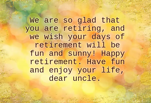 Retirement Wishes For Teacher