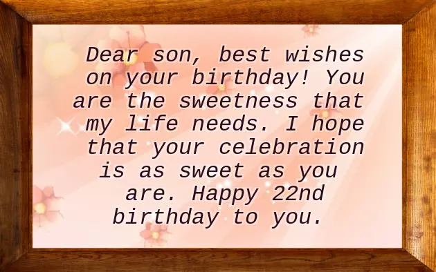 Happy 22Nd Birthday To My Son Happy 22Nd Birthday To My Son