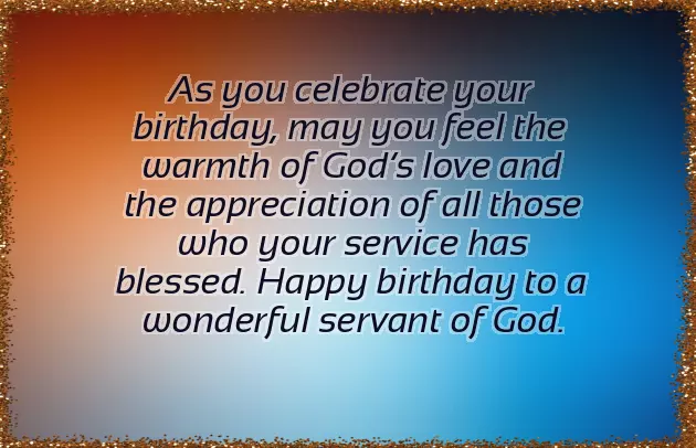 Pastor Birthday Wishes