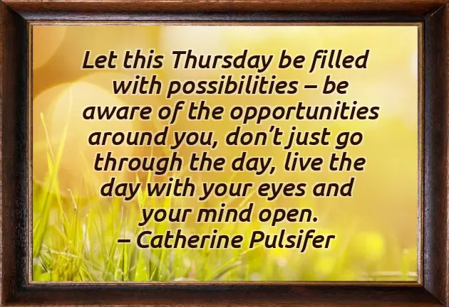 Good Morning Happy Thursday God Bless You