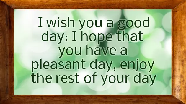 Wish You Good Wish You Good