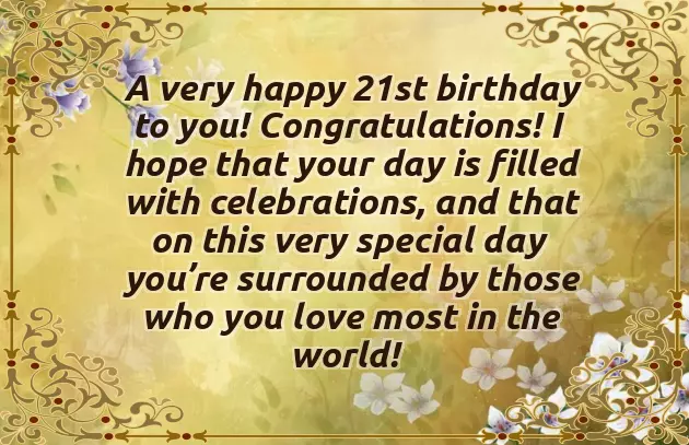 Happy Birthday To Me 21 Years Happy Birthday To Me 21 Years