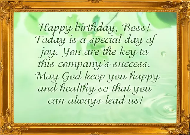 Birthday Wishes For Boss Lady