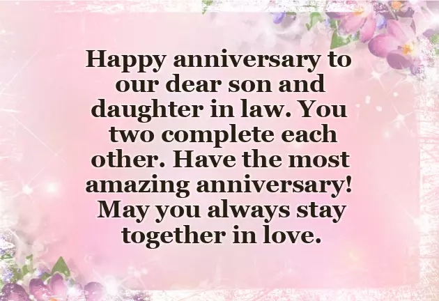 Happy Wedding Anniversary Mother And Father In Law
