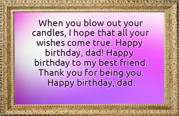 Wishing Father On His Birthday Wishing Father On His Birthday
