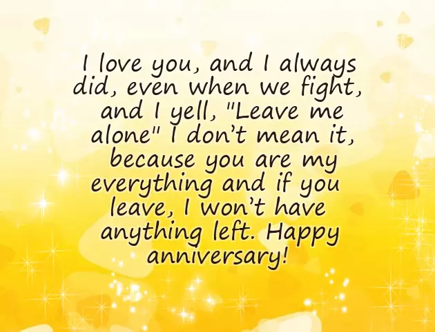 Wedding Anniversary Wife Wishes