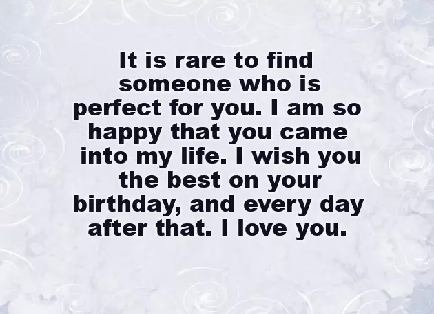 Birthday Quotes For Lovely Boyfriend