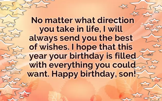 Best Happy Birthday Wishes To My Son