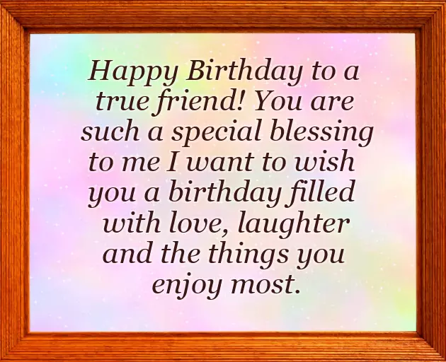 Birthday Wishes To Friend Like Sister