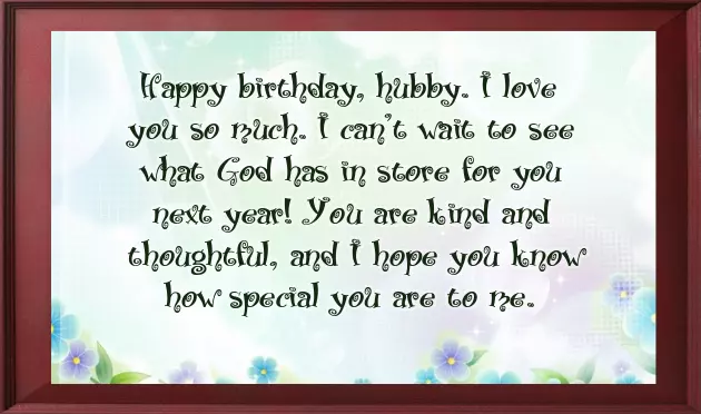 Birthday Quotes Hubby