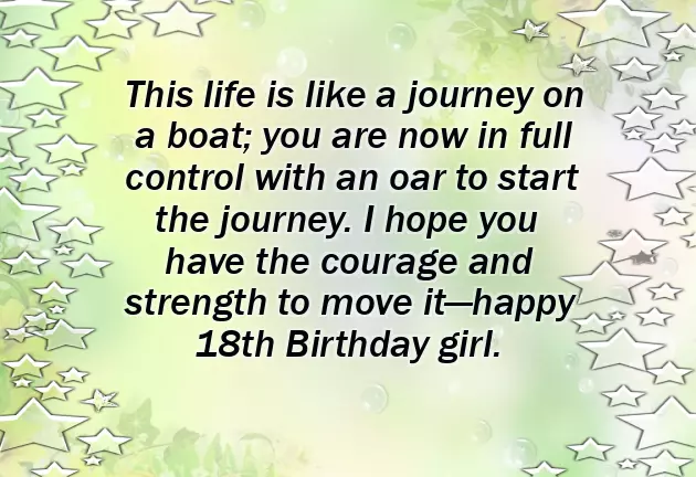 18 Year Old Daughter Birthday Wishes