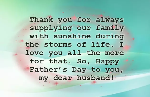 Happy Fathers Day Greetings For Husband Happy Fathers Day Greetings For Husband