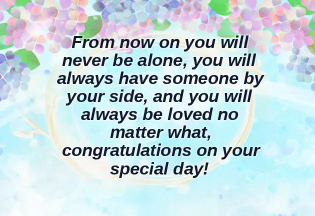 Heartiest Congratulations On Wedding