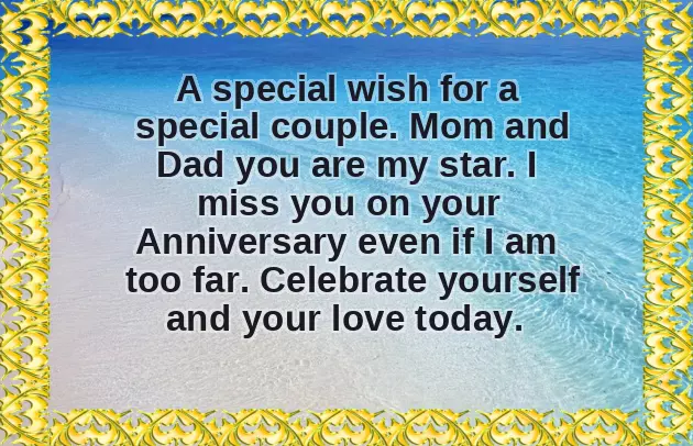 Wedding Wishes For Parents From Daughter