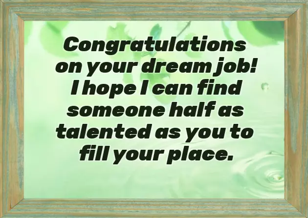 Congratulations On Your Recent Promotion