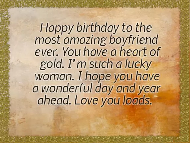 Birthday Message To My Boyfriend Friend