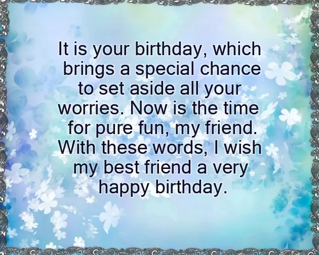 Birthday Wishes For Stylish Friend