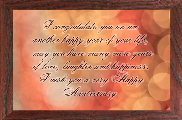 Anniversary Message In English Anniversary Message In English