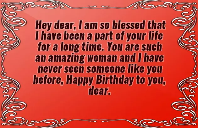 Happy Birthday The Most Beautiful Lady