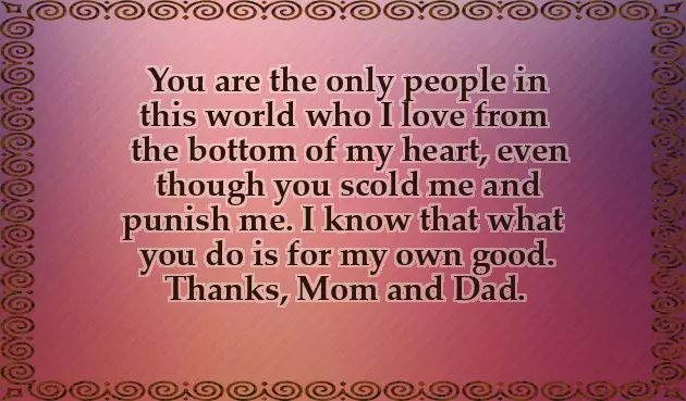 Short Message For Parents Short Message For Parents