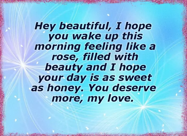 Good Morning Msg For Her