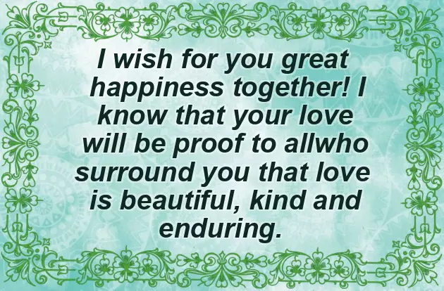 Heartiest Congratulations On Wedding