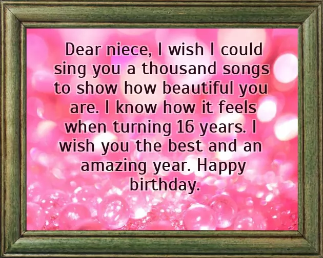 Birthday Poem For Niece