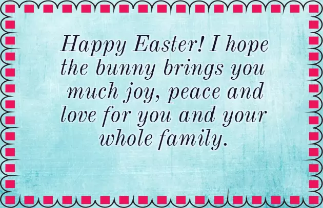 Corporate Easter Message